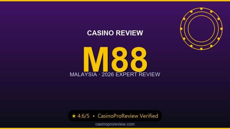 M88 Review Malaysia 2026: Sports, Casino, Live Dealer Test