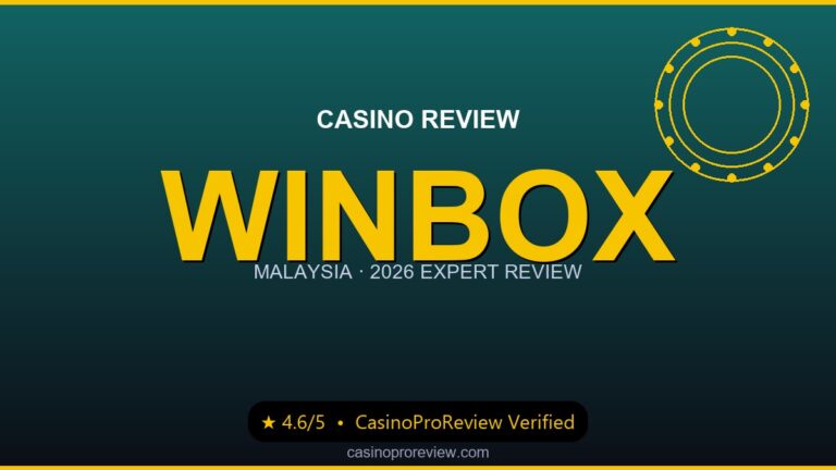 Winbox Casino Malaysia Review 2026: Bonuses, Games & Withdrawal Test
